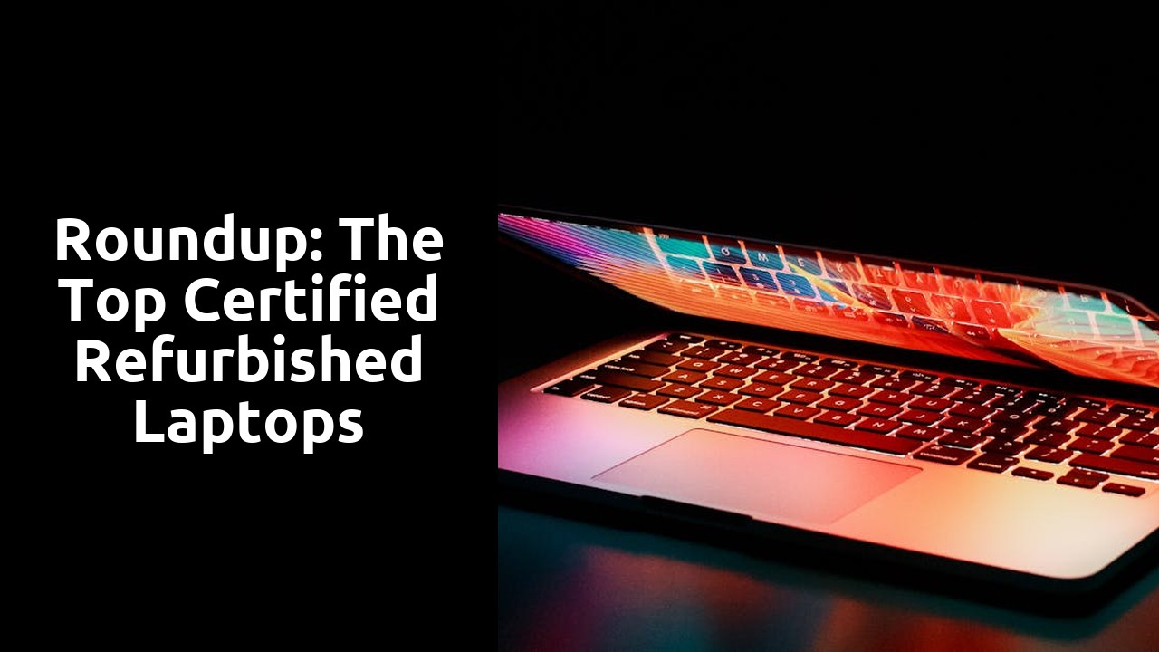 Roundup: The Top Certified Refurbished Laptops