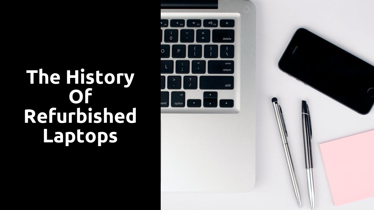The History of Refurbished Laptops