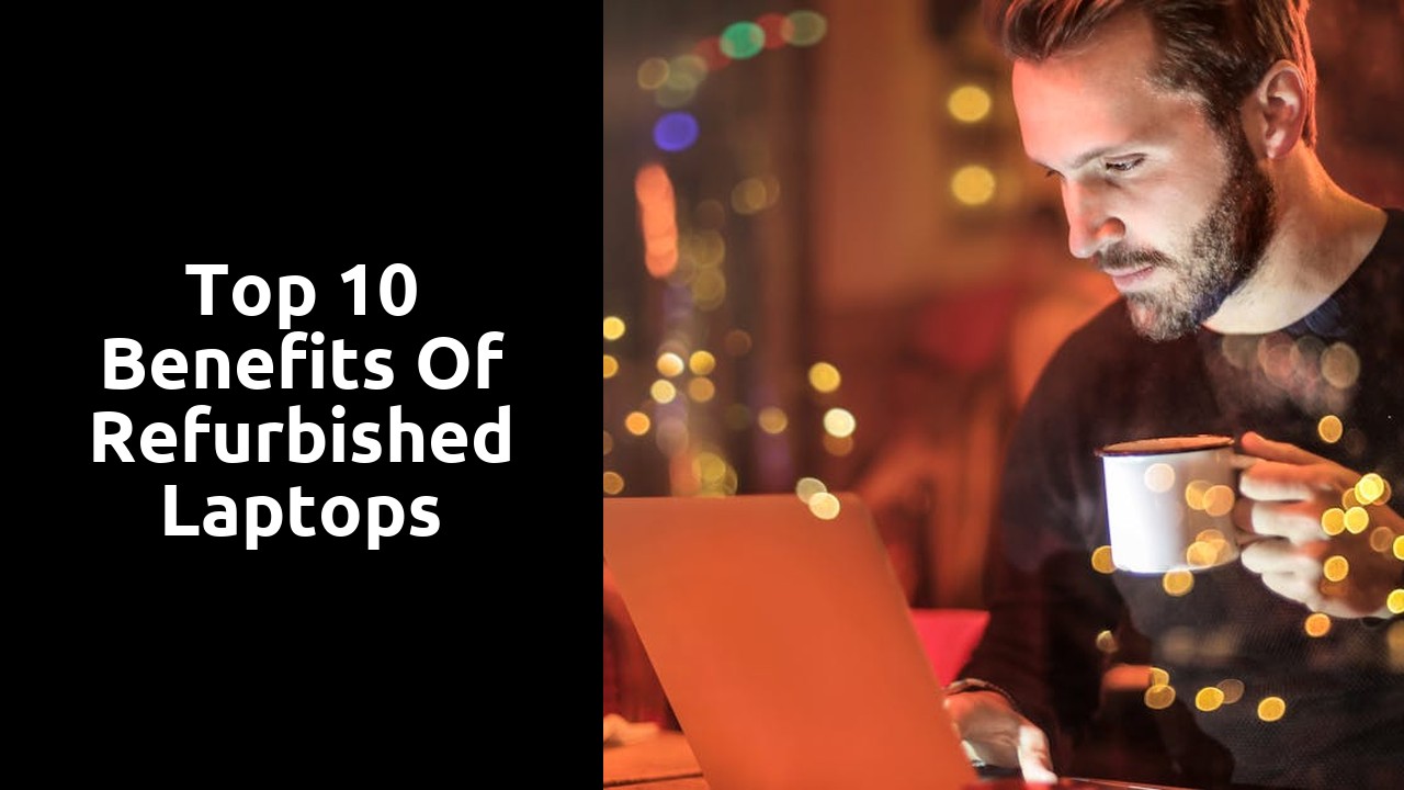 Top 10 Benefits of Refurbished Laptops