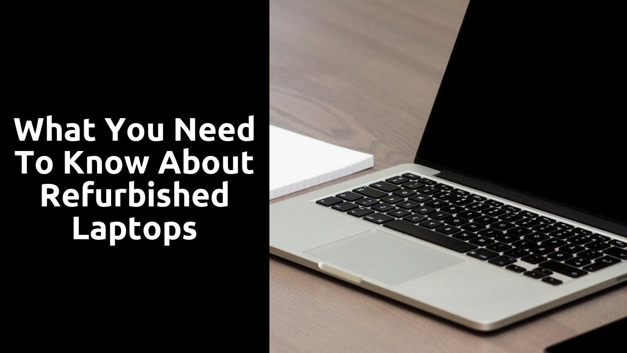 What You Need to Know About Refurbished Laptops