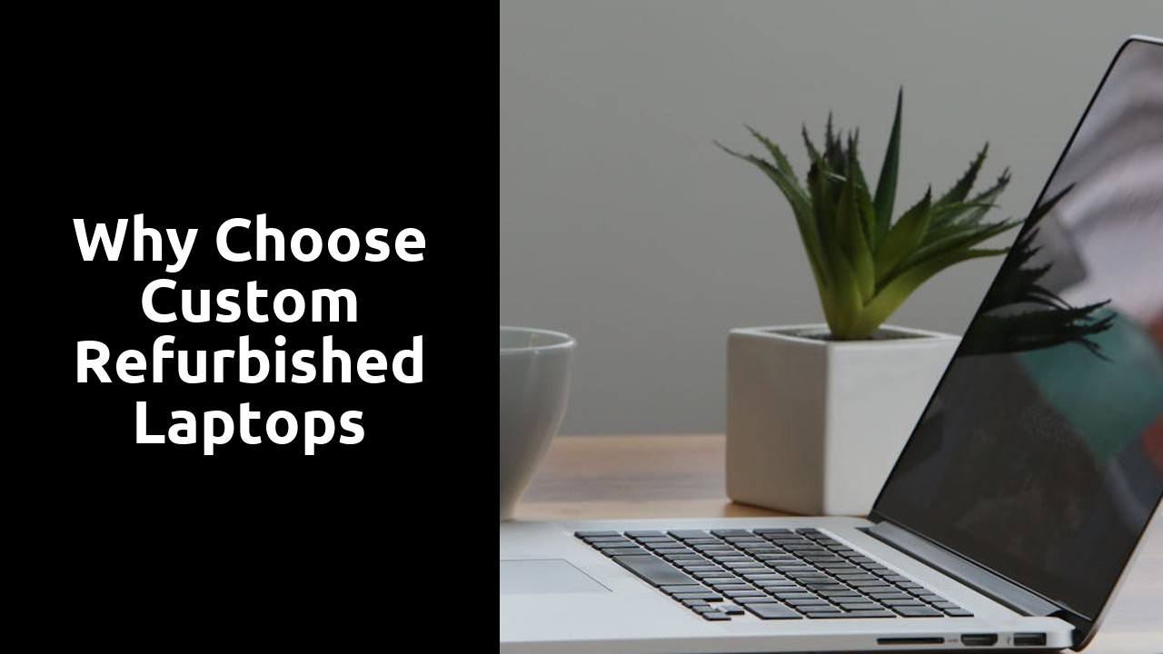 Why Choose Custom Refurbished Laptops